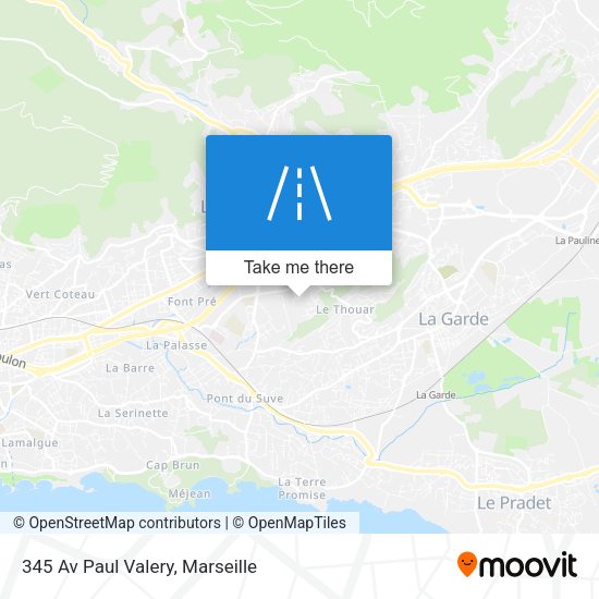 345 Av Paul Valery map