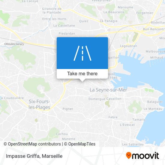 Impasse Griffa map