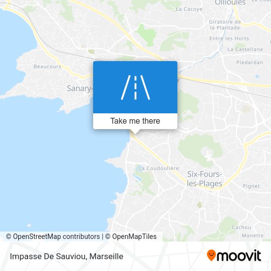 Impasse De Sauviou map