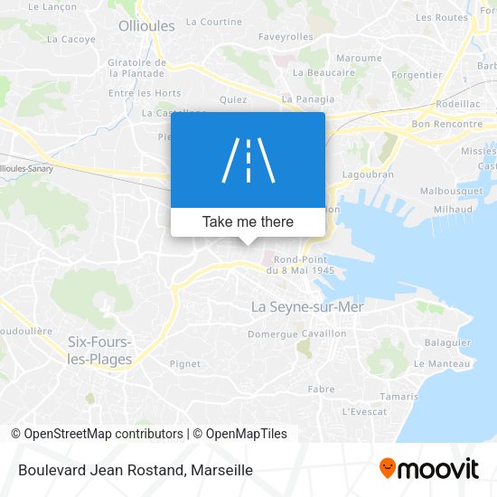Boulevard Jean Rostand map