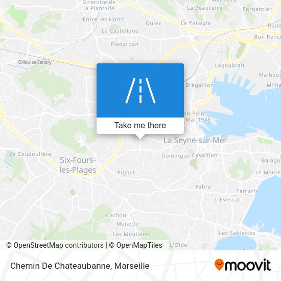 Chemin De Chateaubanne map