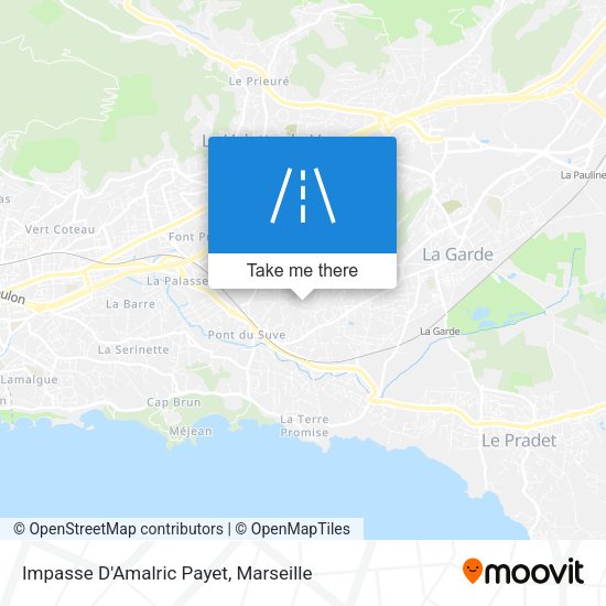 Impasse D'Amalric Payet map