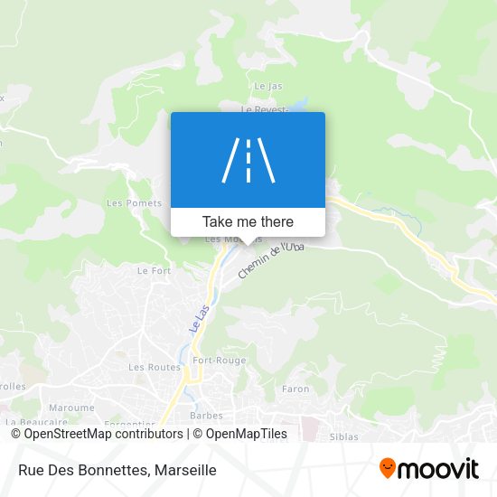 Rue Des Bonnettes map