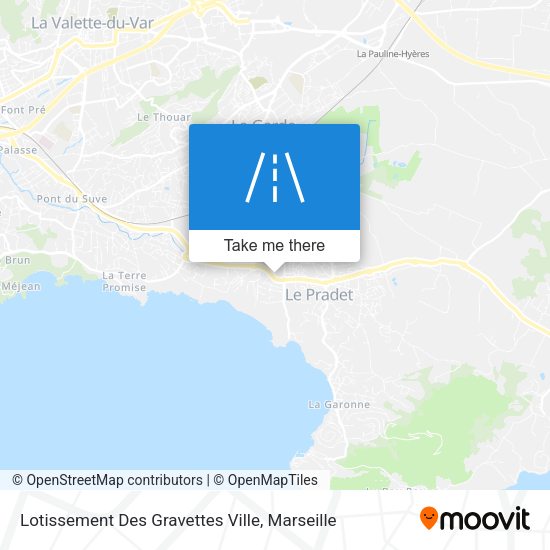 Lotissement Des Gravettes Ville map