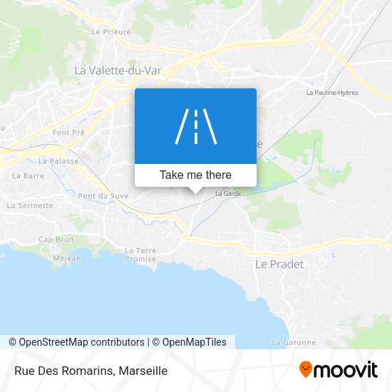 Rue Des Romarins map