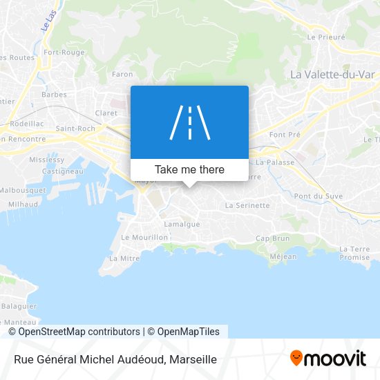 Rue Général Michel Audéoud map
