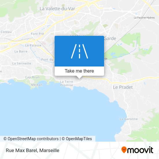 Rue Max Barel map