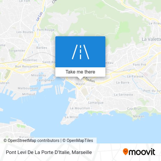 Pont Levi De La Porte D'Italie map