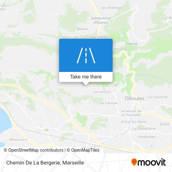 Chemin De La Bergerie map