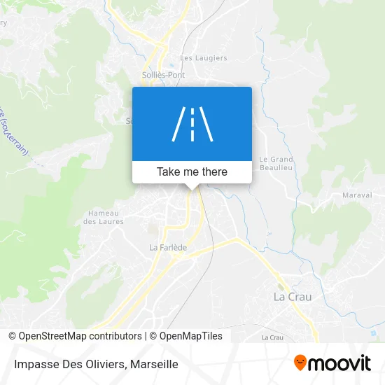 Impasse Des Oliviers map