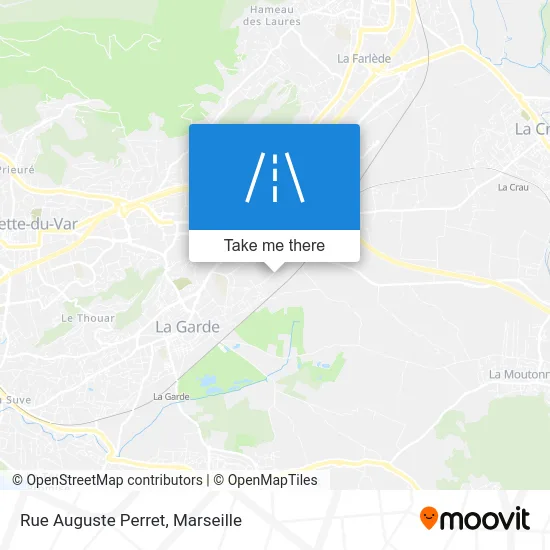 Rue Auguste Perret map