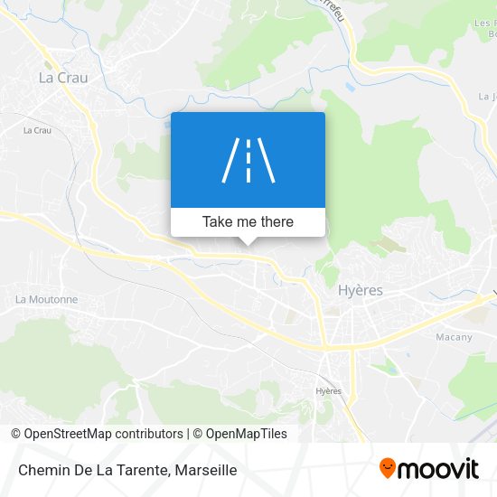 Chemin De La Tarente map
