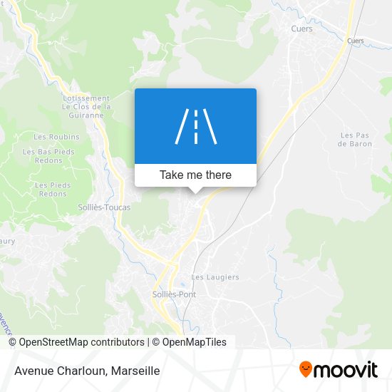Avenue Charloun map