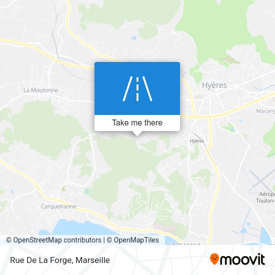 Rue De La Forge map