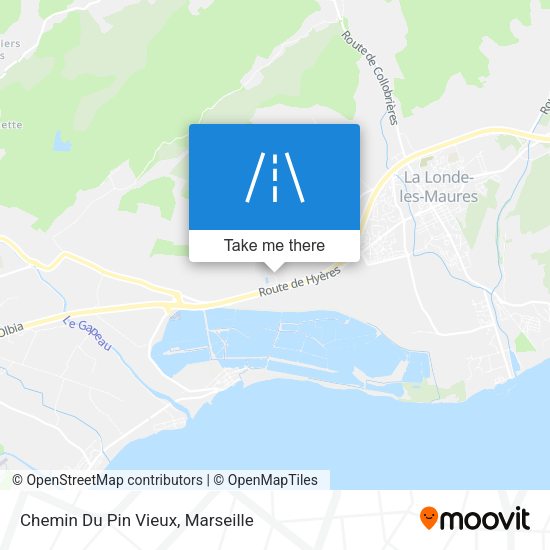 Chemin Du Pin Vieux map