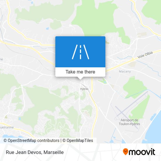 Rue Jean Devos map