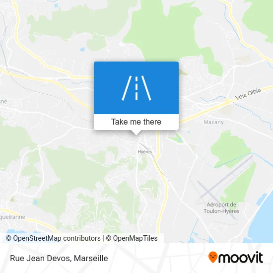 Rue Jean Devos map