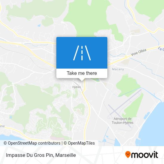 Impasse Du Gros Pin map