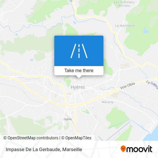 Impasse De La Gerbaude map