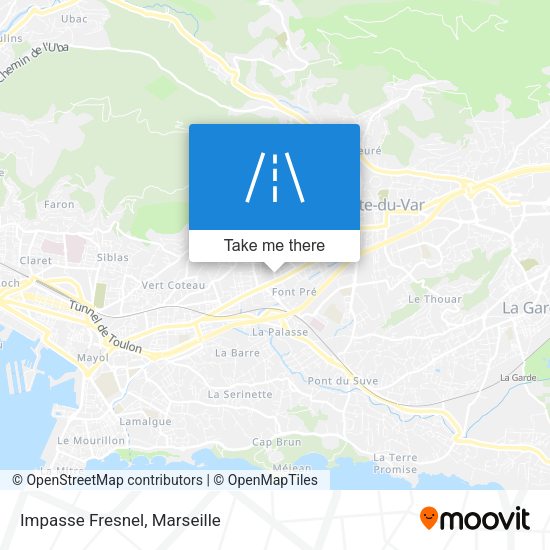 Impasse Fresnel map