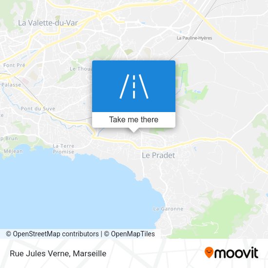 Rue Jules Verne map