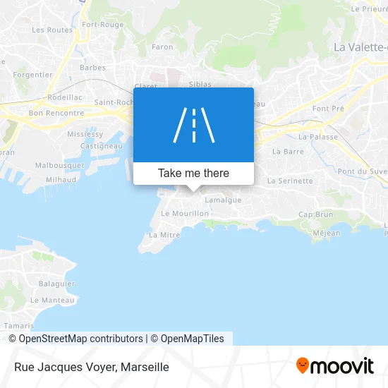 Rue Jacques Voyer map