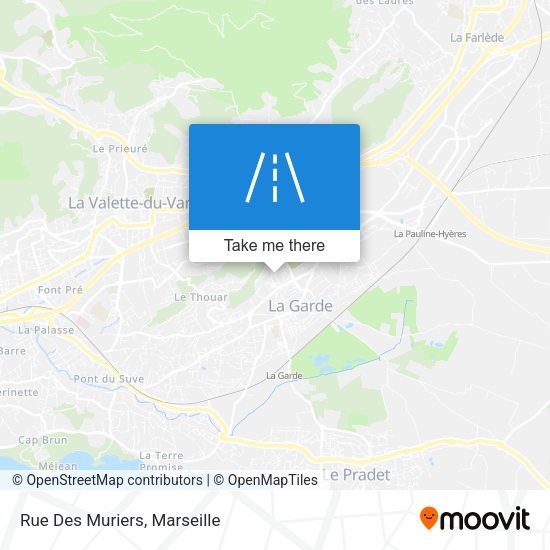 Rue Des Muriers map