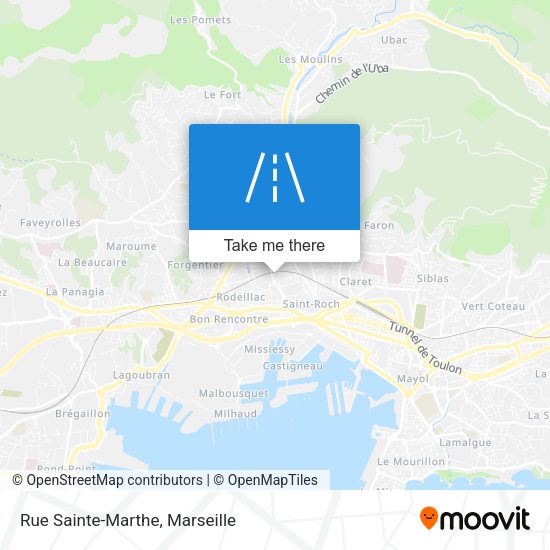 Rue Sainte-Marthe map