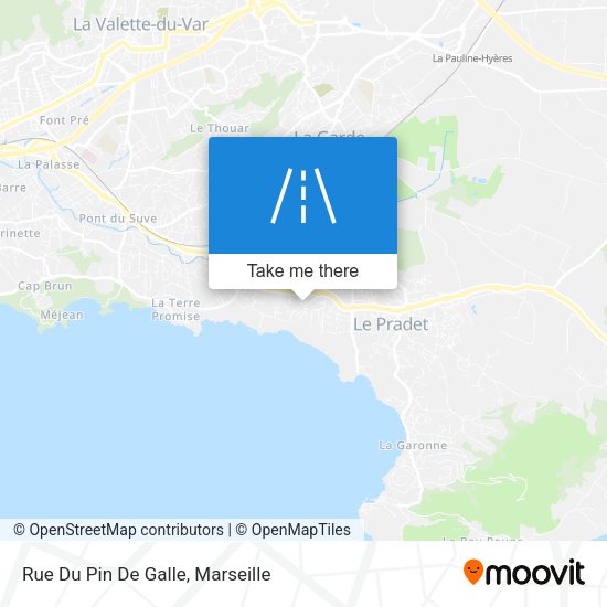 Rue Du Pin De Galle map