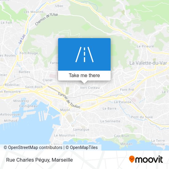 Rue Charles Péguy map