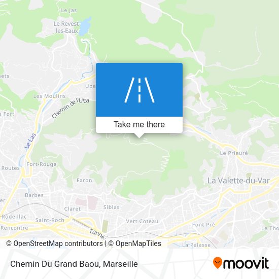 Chemin Du Grand Baou map