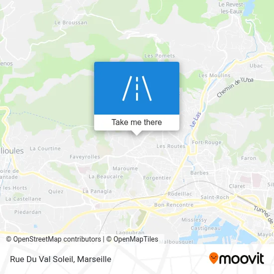 Rue Du Val Soleil map