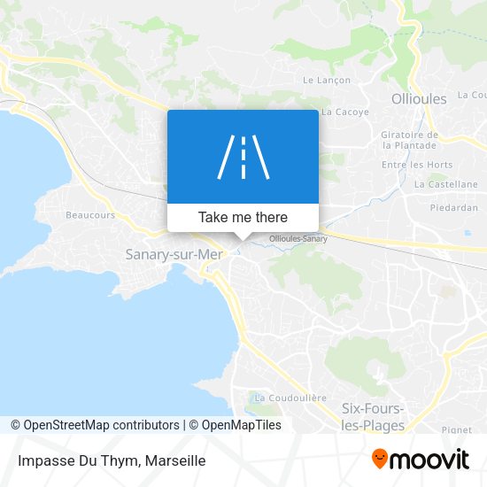 Impasse Du Thym map