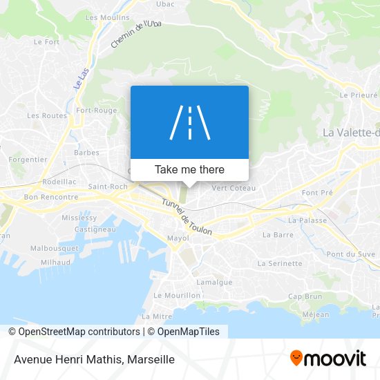 Avenue Henri Mathis map