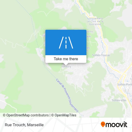 Rue Trouch map