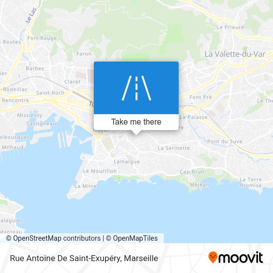 Rue Antoine De Saint-Exupéry map