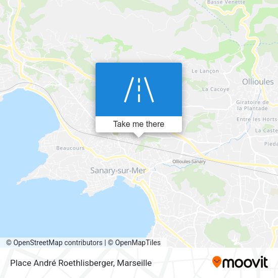 Place André Roethlisberger map