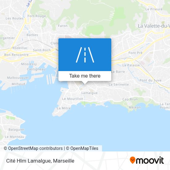 Cité Hlm Lamalgue map