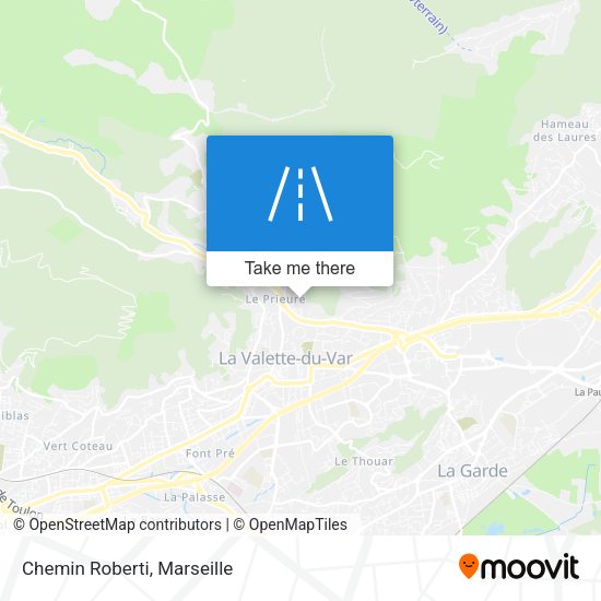 Chemin Roberti map