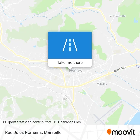 Rue Jules Romains map