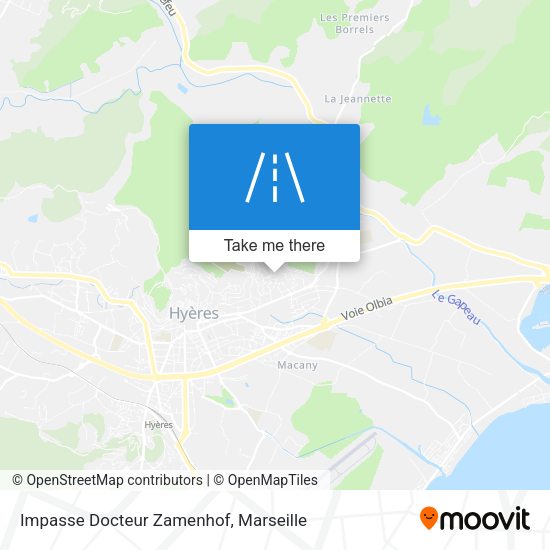 Impasse Docteur Zamenhof map