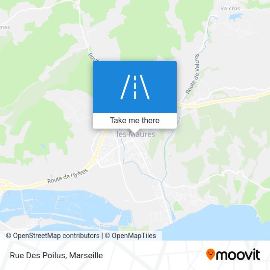 Rue Des Poilus map