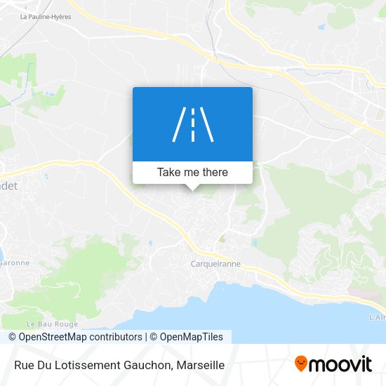 Rue Du Lotissement Gauchon map