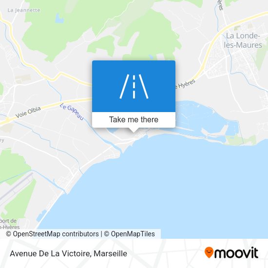 Avenue De La Victoire map