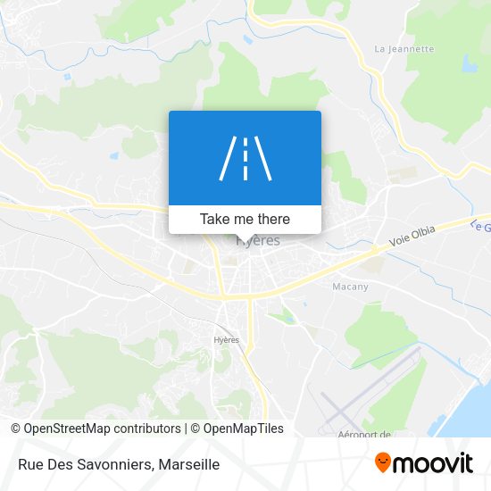 Rue Des Savonniers map