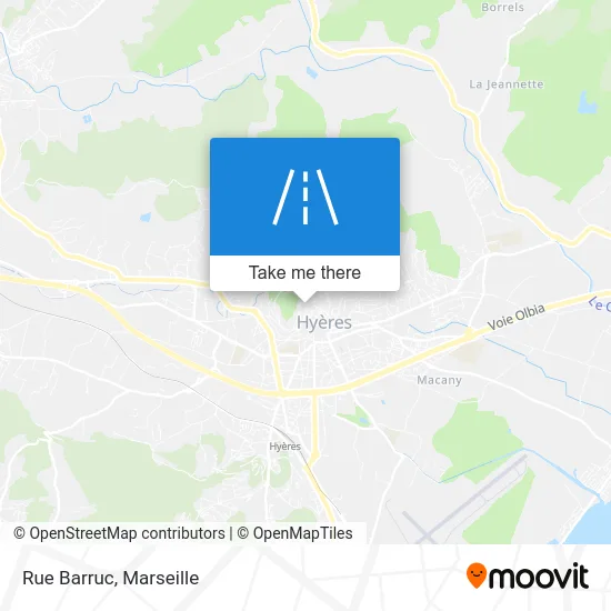 Rue Barruc map