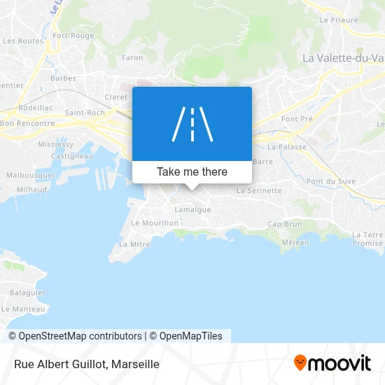 Rue Albert Guillot map