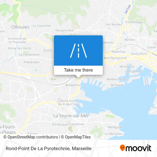 Rond-Point De La Pyrotechnie map