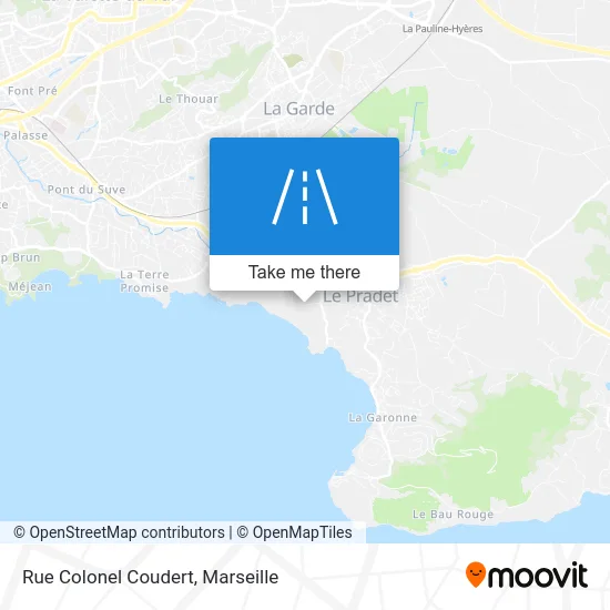 Rue Colonel Coudert map