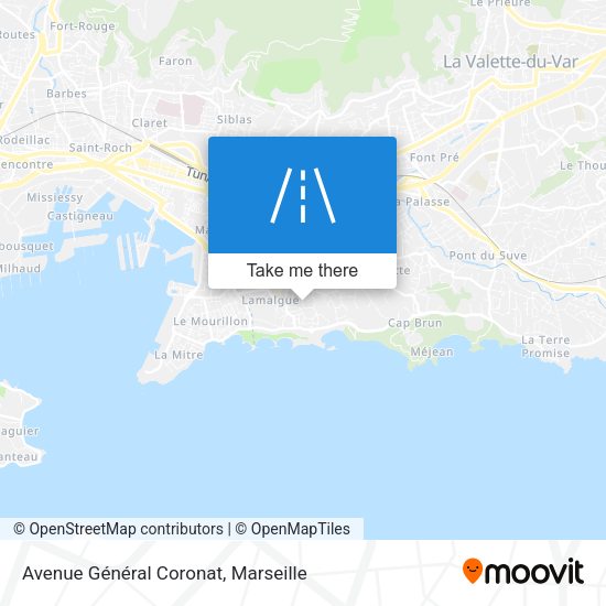 Avenue Général Coronat map